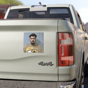 Putagirlon Pago Mugshot Car Magnets, Sticker