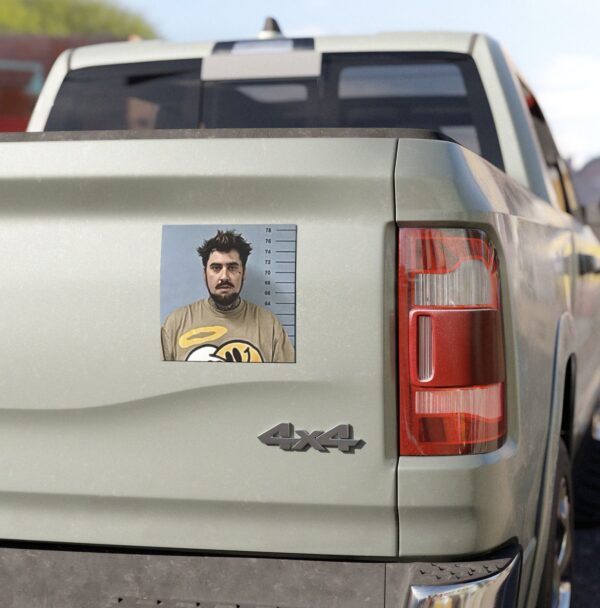 Putagirlon Pago Mugshot Car Magnets, Sticker