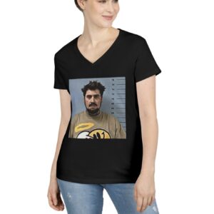 Putagirlon Pago Mugshot Ladies' V-Neck