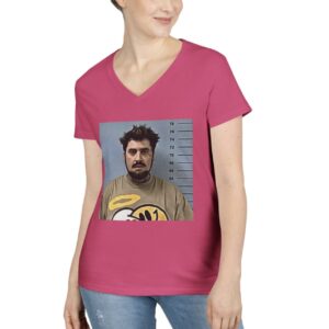 Putagirlon Pago Mugshot Ladies' V-Neck